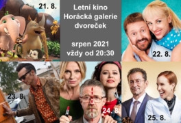 Letní kino – srpen 2021