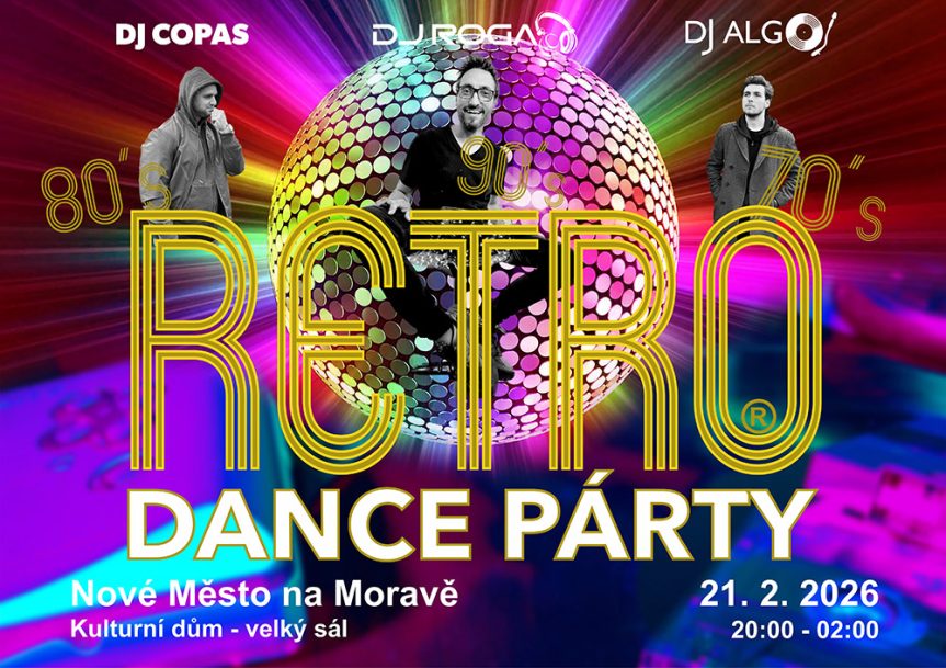 Retro dance party