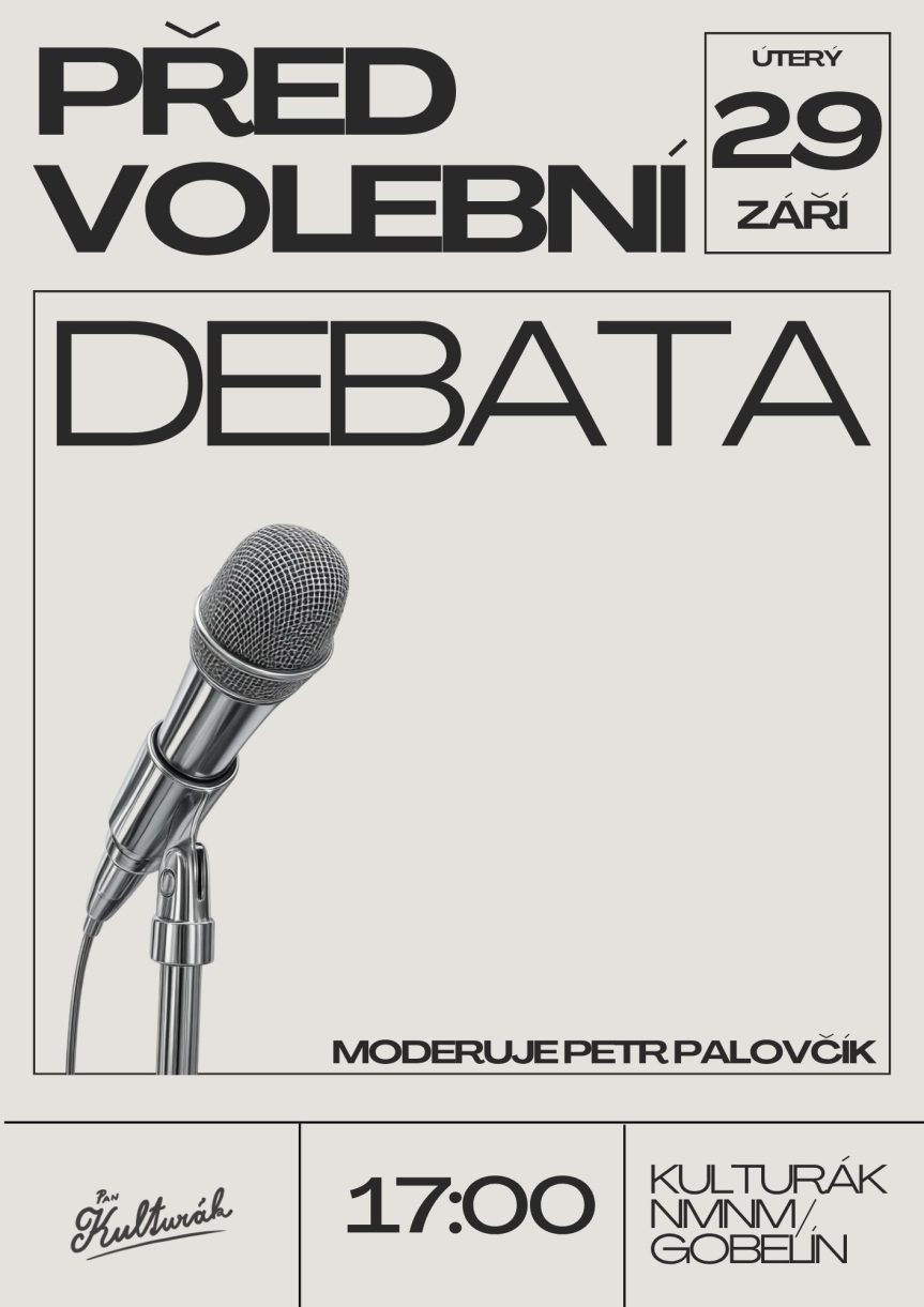 Předvolební debata NMNM
